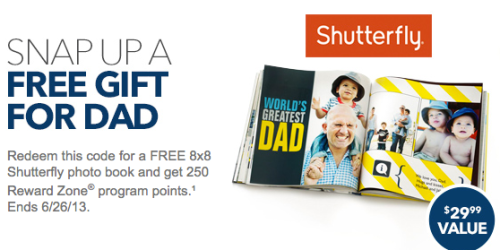 Best Buy Rewards Members: Free Photo Book from Shutterfly – Just Pay Shipping (Check Your Inbox!)