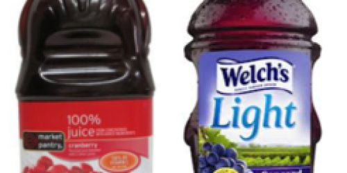 Target: Great Deals On Welch’s Light Juice and Market Pantry Juice