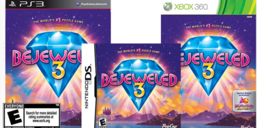 Groupon: Bejeweled 3 Nintendo DS, PS3 or XBOX 360 Game Only $1.99 (Regularly $19.99!)