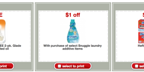 Target: Over 100 New Printable Store Coupons
