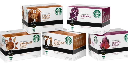 CVS: Starbucks K-Cups Only $0.45 Each (Starting 5/26 – Print Coupons Now!)