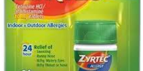 High Value $7/1 Zyrtec Product 24ct Coupon = Great Deal at CVS (Starting 5/26)