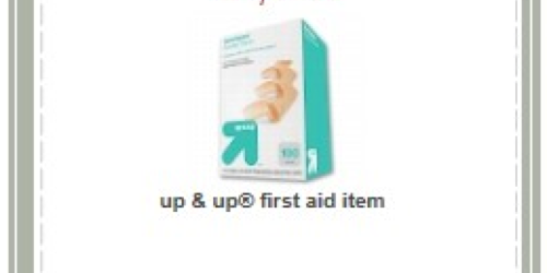 $0.50/1 Up&Up Target Store Coupon = First Aid Products as Low as Only $0.07