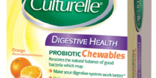 High Value $5/1 Culturelle Digestive Health Probiotic Chewables Coupon