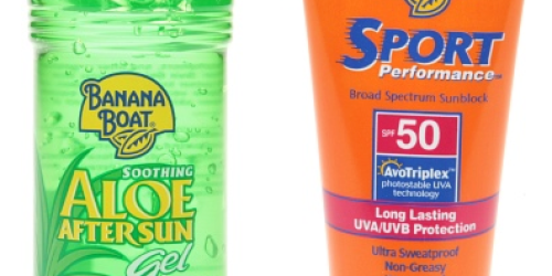 Walgreens: Banana Boat Sun Care Products as Low as $0.30 (Starting 5/26 – Print Coupons Now!)
