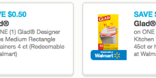 Rare Glad Containers & Trash Bags Coupons (+ Upcoming Walgreens Scenario Starting 5/26)
