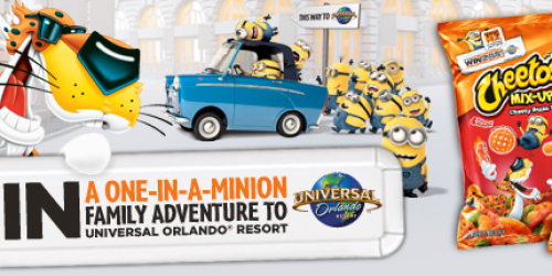 Cheetos One-in-a-Million Family Vacation Sweeps: Enter to Win Despicable Me 2 Tickets (2,000 Winners!)