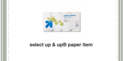 Target: Paper Towels Only $0.47