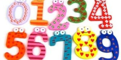 Amazon: Sodial Funky Colorful Wooden Numbers or Alphabet Magnet Sets as Low as $1.42 Shipped