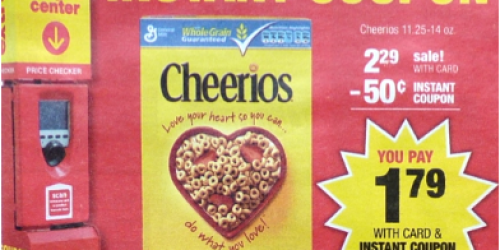 CVS: Multi Grain Cheerios Only $1.04 Per Box (Starting 5/26 – Print Coupons Now!)