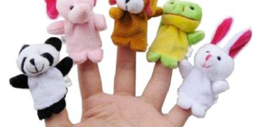 Amazon: 10pc Velvet Animal Style Finger Puppets Set Only $2.78 Shipped (Reg. $19.99!)