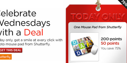 My Coke Rewards: Mouse Pad from Shutterfly Only 50 Points (Today Only!)