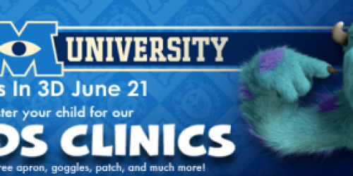 Lowe’s Build & Grow Kids Clinic: Register Now to Make Monsters University Scarers (June 8th & 9th)