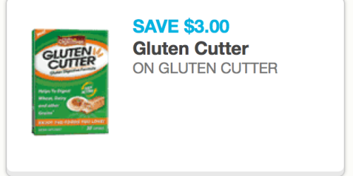 New & High Value $3/1 Gluten Cutter Coupon