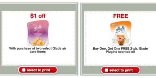 Target: Glade Decor Scents Holders Only $0.91