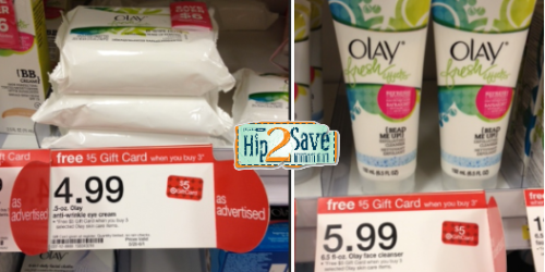 Target: Olay Fresh Effects Cleanser or Wipes as Low as $1.66 Each After Gift Card Promotion