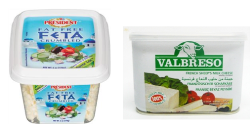 Rare & High Value President Feta or Valbreso Feta Cheese Coupon