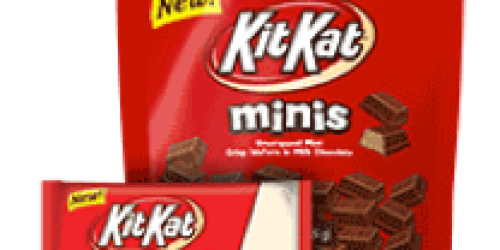 New $1/1 Kit Kat Minis Coupon = As Low As Only 25¢ Per Bag at Kmart After Reward Card