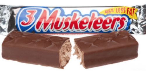 Yummy New $0.75/2 3Musketeers Bars Coupon = Only 13¢ Each at Walgreens (Through 7/27) + More