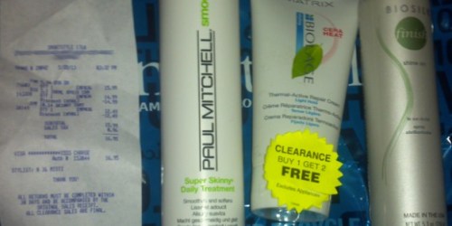 Walmart Hair Salon: Buy 1 Hair Product Get 2 Free Clearance Sale (Great Deals on Paul Mitchell, Biolage, Biosilk + More)