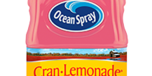 New $1/1 Ocean Spray Cran-Lemonade 64oz Coupon (Facebook) = Only 99¢ at Walgreens Thru 6/15