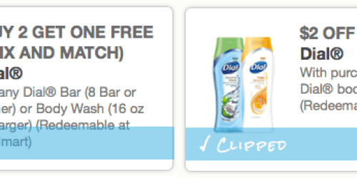 New Buy 2 Get 1 Free Dial Coupon + Target Store Coupons Still Available = Great Deal