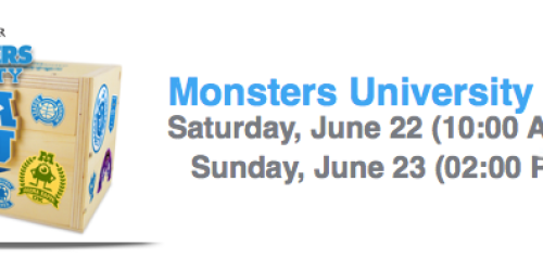 Lowe’s Build & Grow Kids Clinic: Register to Make Monsters University Chest (June 21st and 22nd)