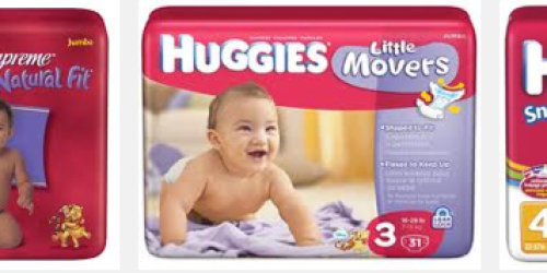 $3/1 ANY Huggies Diapers Coupon (Still Available!) = Great Deals at Kroger, Walgreens and CVS