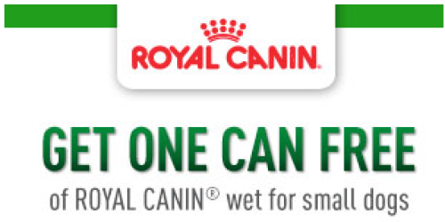 FREE Can of Royal Canin Wet Food for Small Dogs (Facebook)