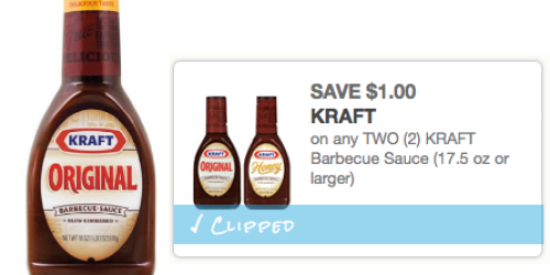 CVS & Dollar General: Kraft Barbecue Sauce Only $0.50 Each (Print Coupons Now!)