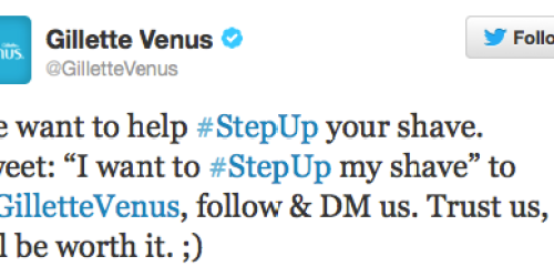 Possible Free Gillette Venus Razor (Twitter)