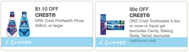 $1.10/1 Crest Pro-Health Rinse Coupon = Better Than FREE at CVS + More ...
