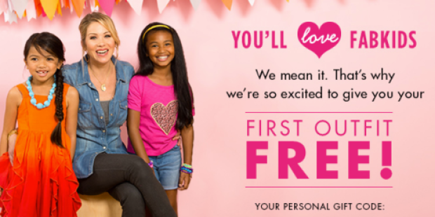 FabKids: Possible FREE Outfit (Check Your Email) + New Members Sign Up for Future Offers