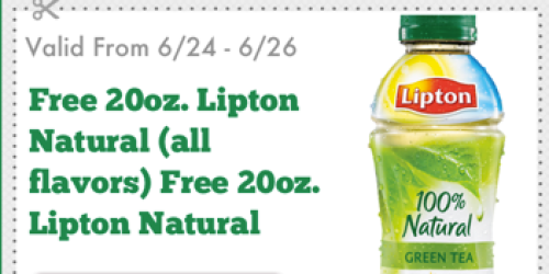 7-Eleven: Free 20 oz. Lipton Tea Through June 26th (Mobile App Users Only)