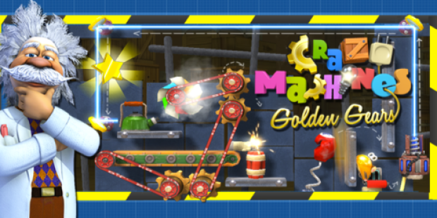 Amazon: Free Crazy Machines Golden Gears HD Android App (Regularly $2.99!)