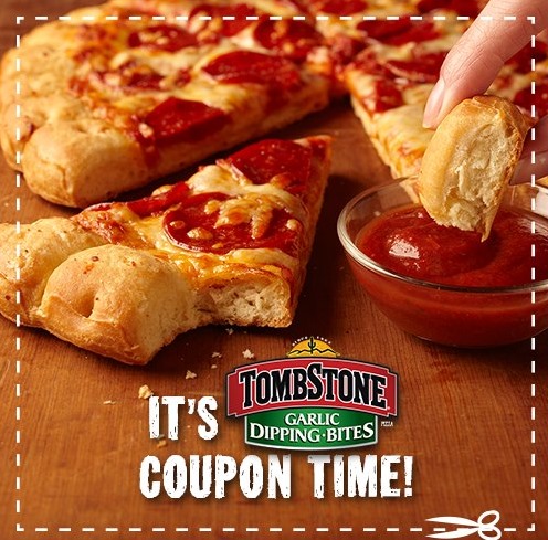 $1/1 Tombstone Garlic Dipping Bites Double Top or Stuffed Crust Pizza Coupon (Reset?!)