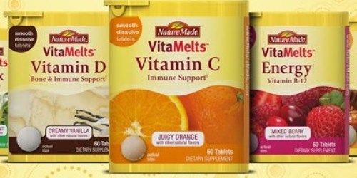High Value $3/1 Nature Made VitaMelts Coupon = Great Deals at CVS, Walgreens and Rite Aid