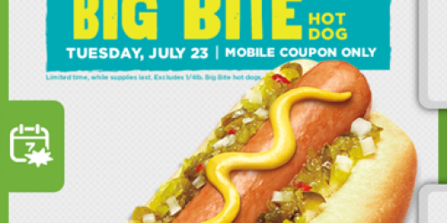 7-Eleven: Free Big Bite Hot Dog for Mobile App Users (Today Only!)