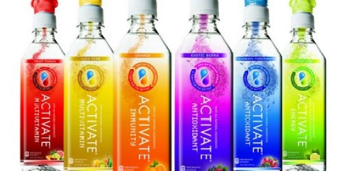FREE Activate Vitamin Drink 16.9 oz Bottle (Printable Coupon – Facebook)