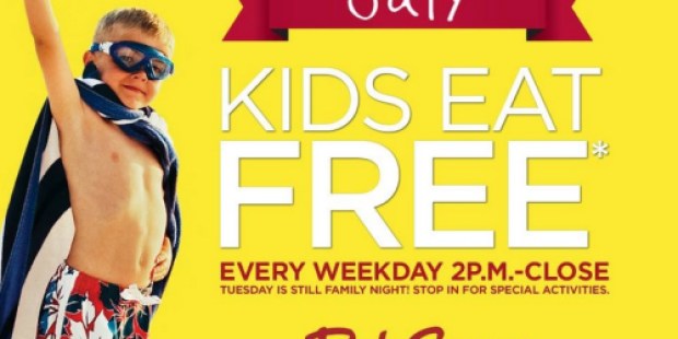 Bob Evans: Kids Eat Free in July (Weekdays Only 2 PM-Close)