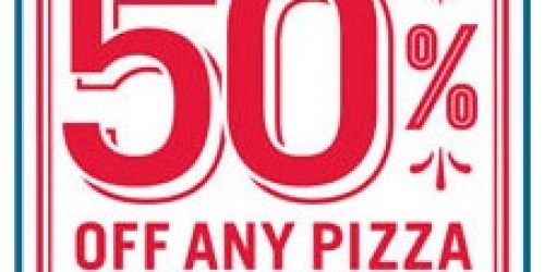 Domino’s Pizza: 50% Off ANY Handmade Pan Pizza at Menu Price Thru 8/4 (Online Orders Only)