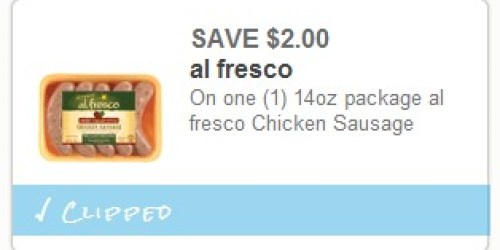 High Value $2/1 Al Fresco Chicken Sausage Coupon