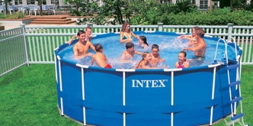 Walmart.com: Intex 15′ x 48″ Metal-Frame Swimming Pool Only $199 Shipped (Regularly $349!)
