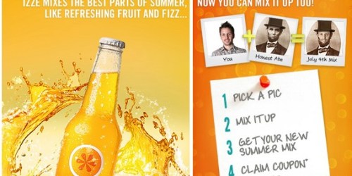 Rare $1/1 IZZE 4 Pack Coupon (Facebook)