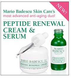 horisont med tiden chauffør Free Sample of Mario Badescu Peptide Renewal Serum and Peptide Renewal Cream