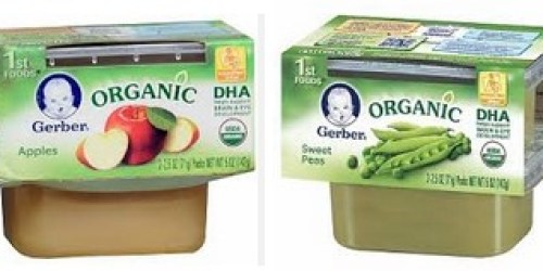 Rite Aid: Better Than FREE Gerber Organic Baby Food (Starting 7/28 – Print Your Coupons Now!)