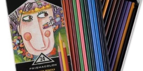 Amazon: Highly Rated Set of 24 Prismacolor Premier Colored Pencils Only $15.49 (Regularly $38.69!)