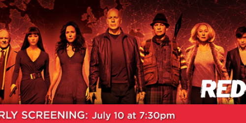 FREE Advanced Screening of Red 2 (Select Cities Only)