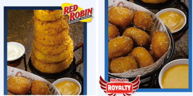Scott Shared Values: Free Appetizer or Kid’s Meal at Red Robin (Limited Time Offer)