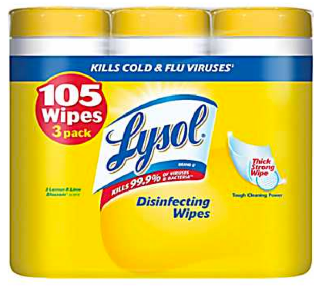 Great Deals On Lysol Disinfecting Wipes & Brawny Paper Towels
